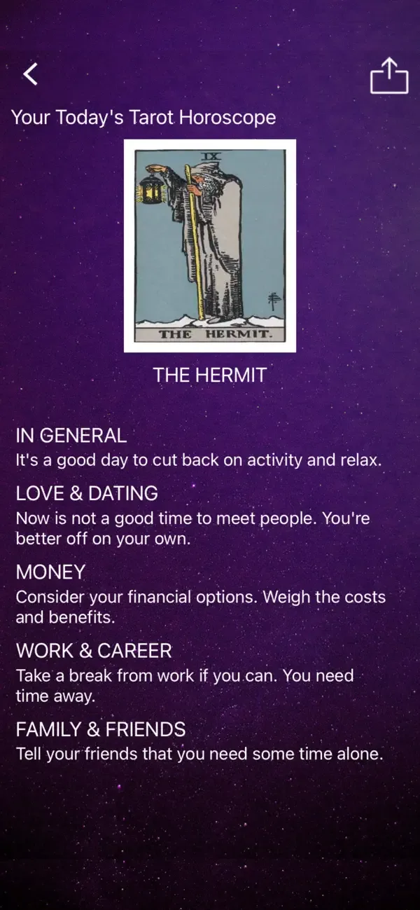 Daily Tarot Card & Astrology screenshot 4