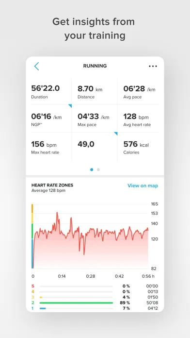 Suunto screenshot 2