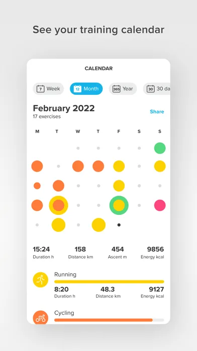 Suunto screenshot 3