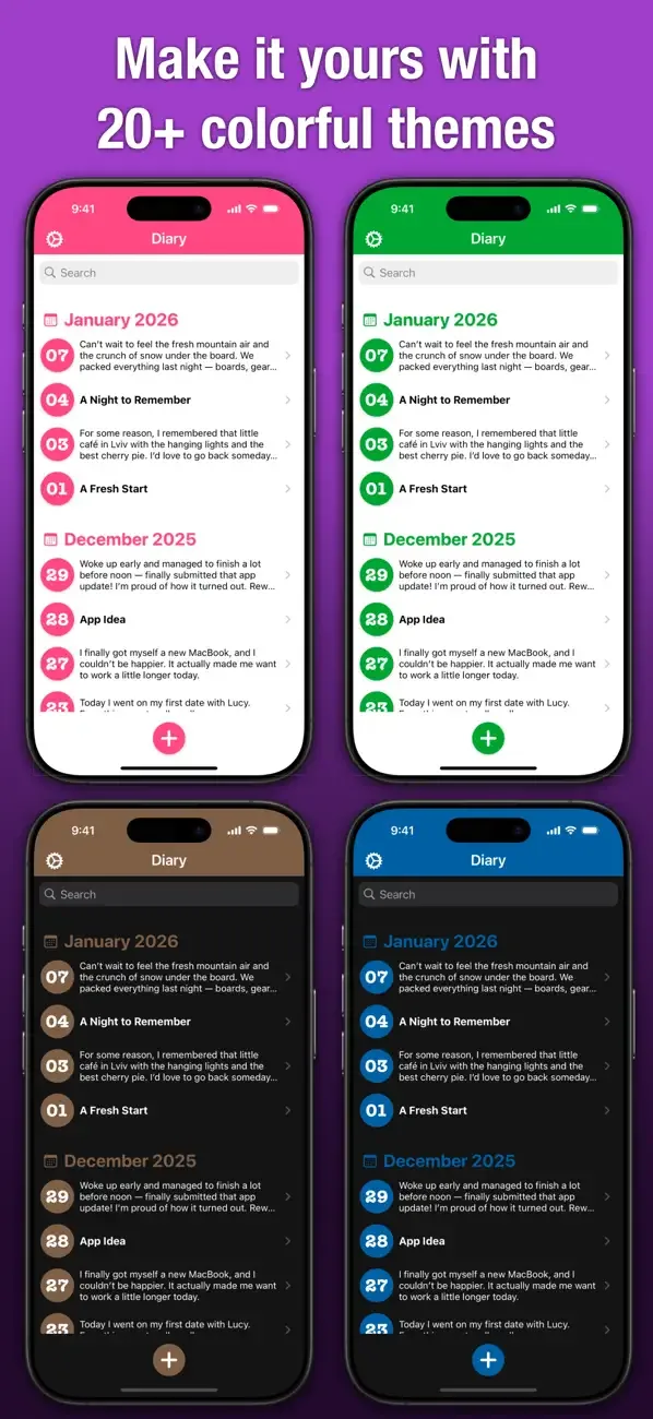 Simple Daily Diary screenshot 3