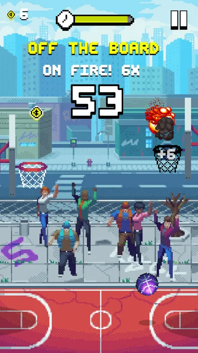 Bouncy Hoops screenshot 1