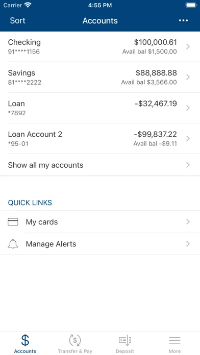Dean Bank - Mobile Banking screenshot 3