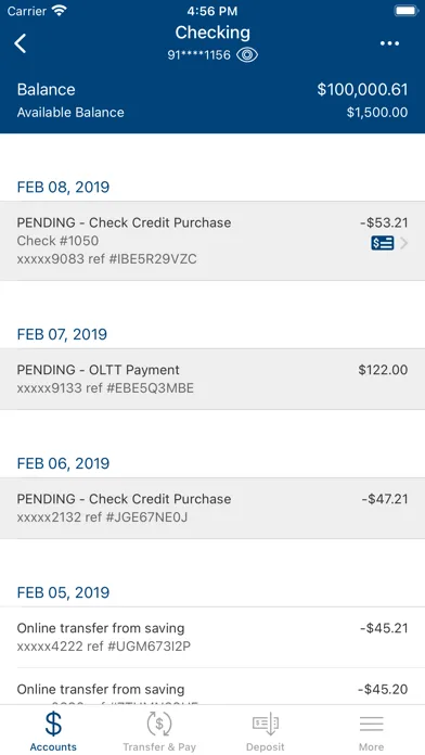 Dean Bank - Mobile Banking screenshot 4
