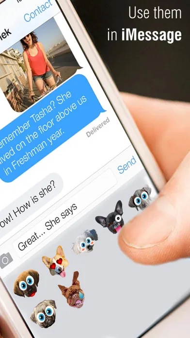 Emoji My Dog: Make Custom Emojis of Dogs Photos screenshot 2
