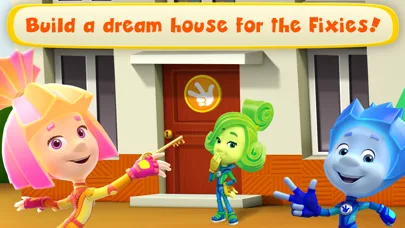 Fixies Game: Build Dream House screenshot 1