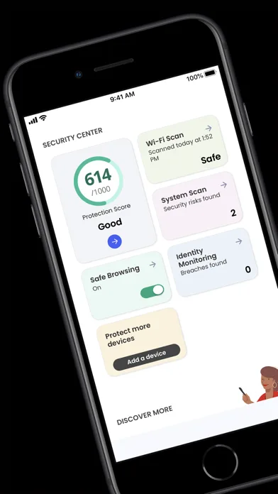 McAfee Security for T-Mobile screenshot 1