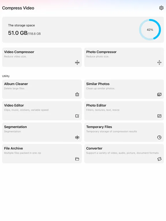 SlimSpace - Compressor screenshot 1