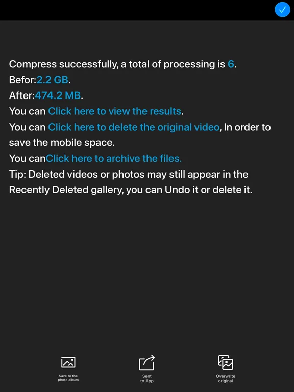 SlimSpace - Compressor screenshot 3