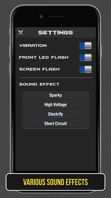 Stun Gun Shock Prank App screenshot 5