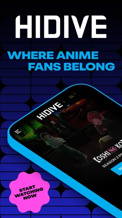 HIDIVE screenshot 1