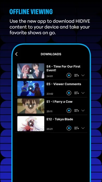 HIDIVE screenshot 3