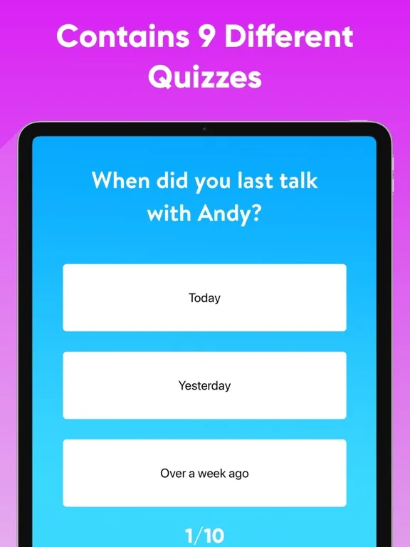 BFF Friendship Test - Quiz screenshot 5