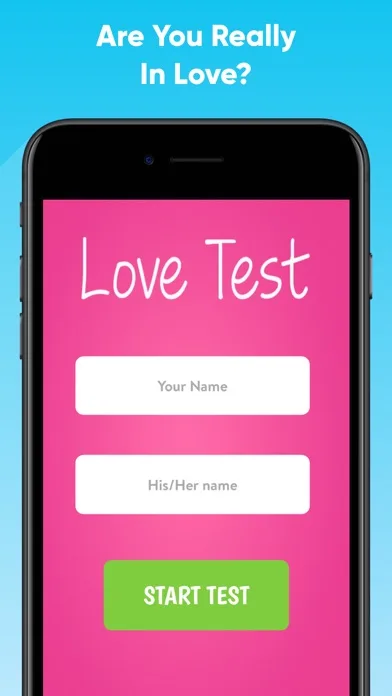 Love Tester - Crush Test Quiz screenshot 1
