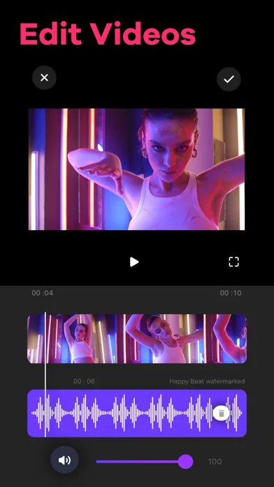 Video Editor: Make Music Video screenshot 1