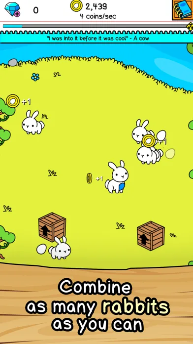 Rabbit Evolution Merge screenshot 1