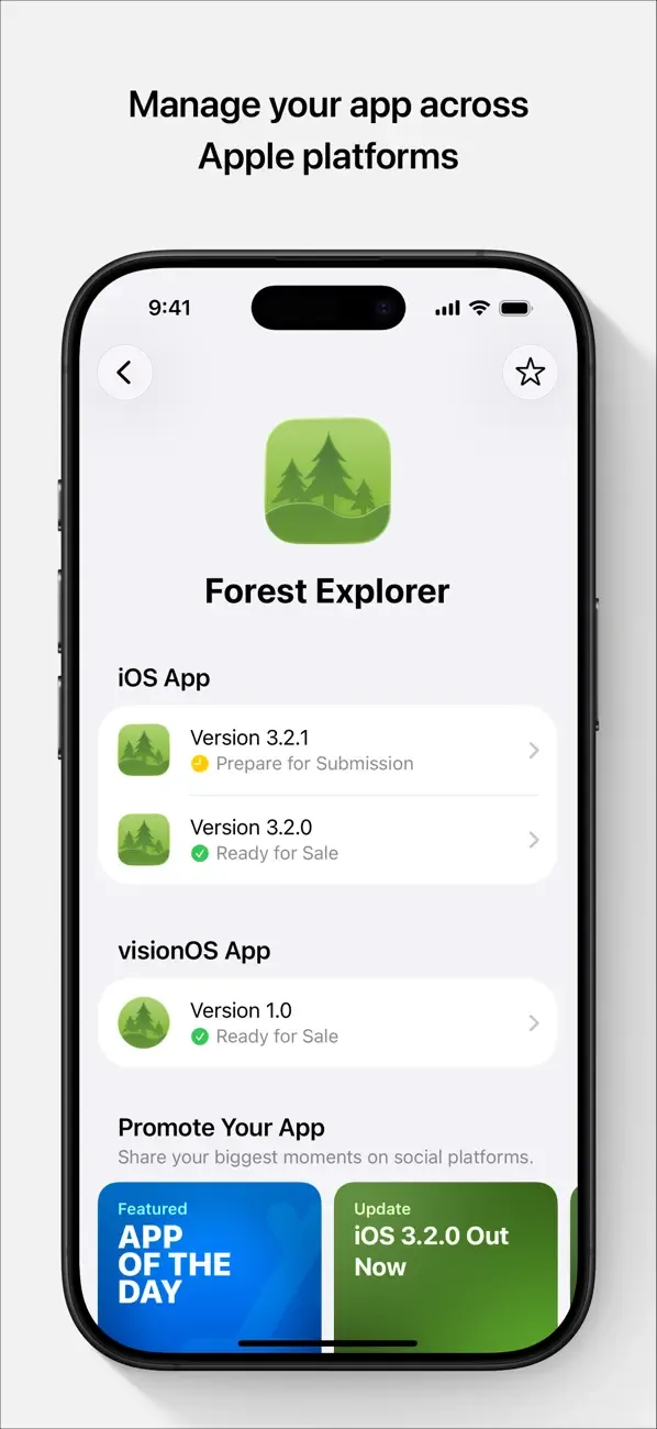 App Store Connect screenshot 2