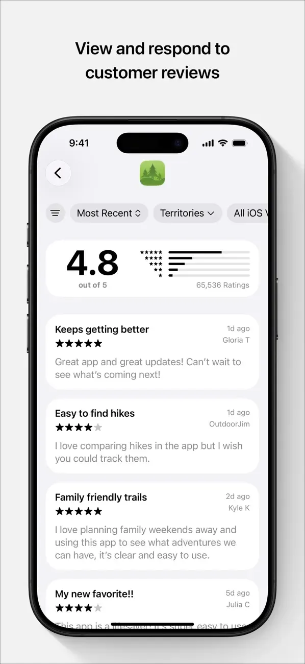 App Store Connect screenshot 5