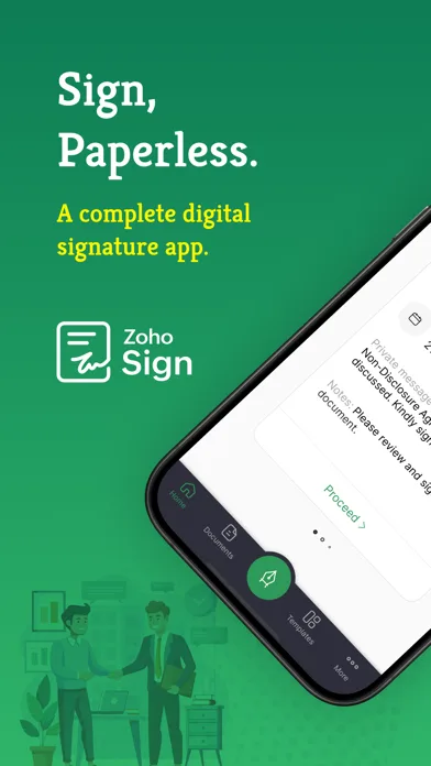 Zoho Sign - Fill & eSign Docs screenshot 1