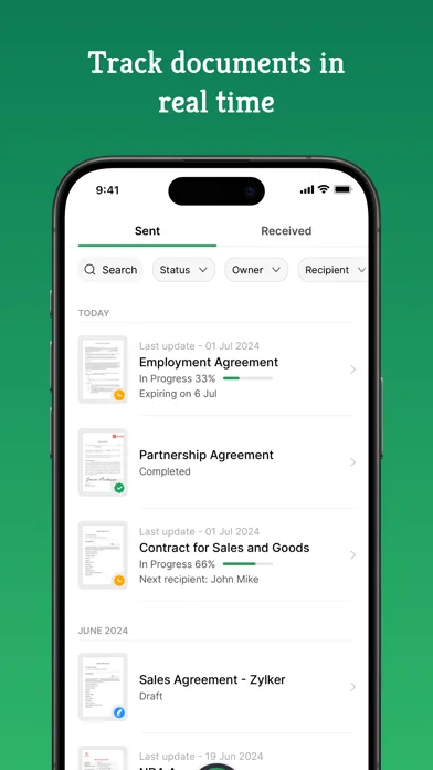 Zoho Sign - Fill & eSign Docs screenshot 5