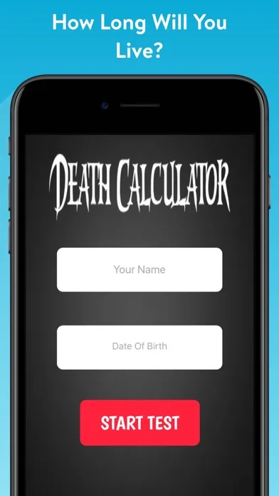 When Will I Die? - Calculator screenshot 1