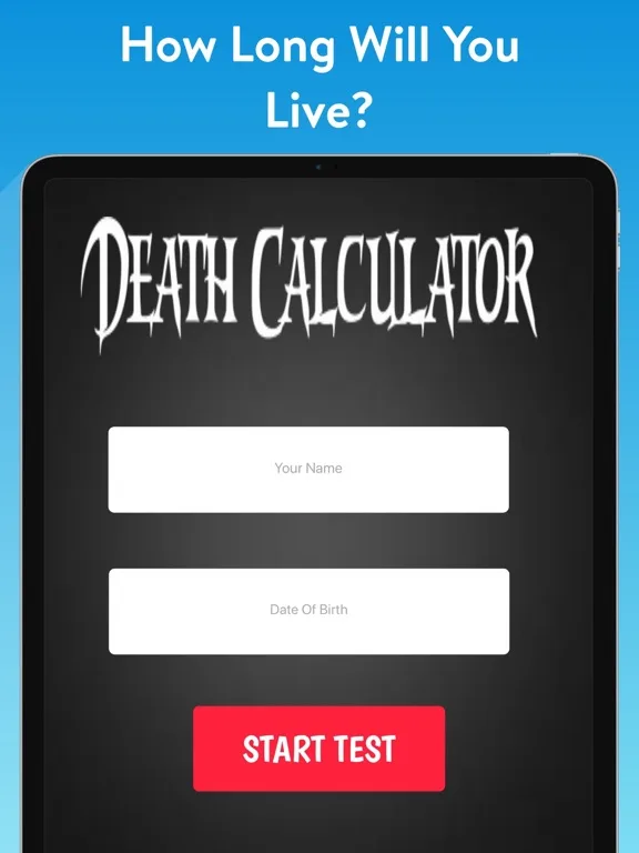 When Will I Die? - Calculator screenshot 4