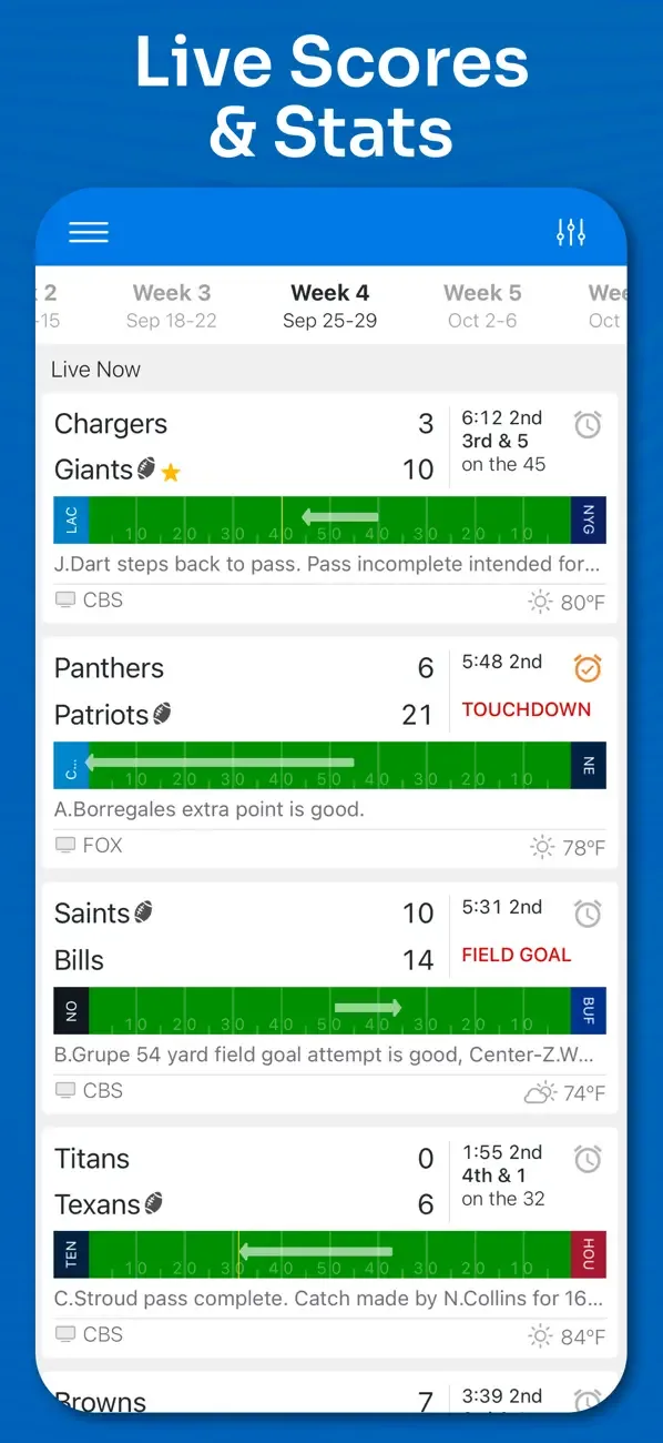 Superfan Sports: NFL Football screenshot 2