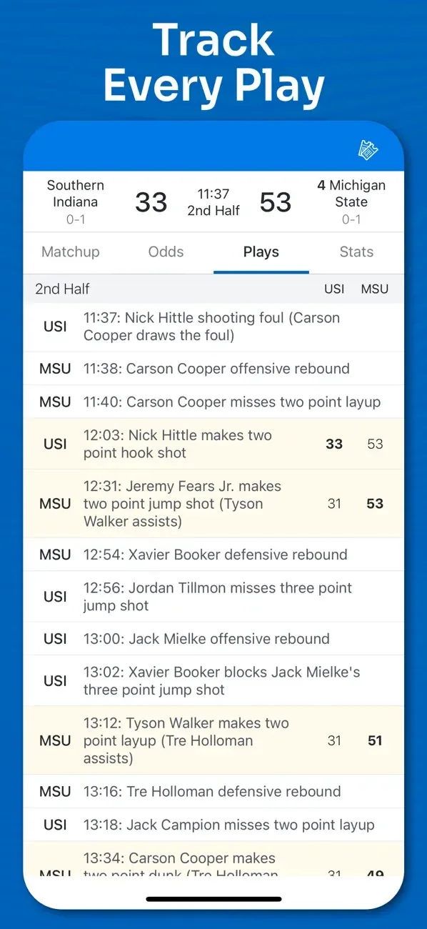 Superfan Sports: College Hoops screenshot 3