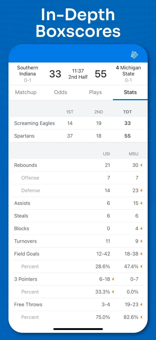 Superfan Sports: College Hoops screenshot 4