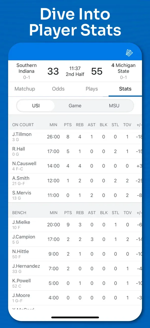 Superfan Sports: College Hoops screenshot 5