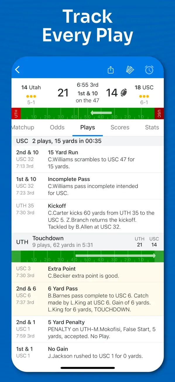 Superfan: College Football screenshot 3