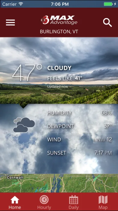 WCAX WEATHER - screenshot 1