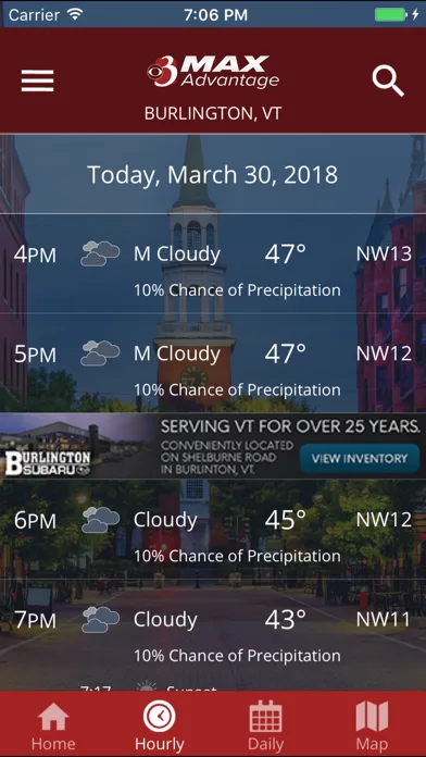 WCAX WEATHER - screenshot 3