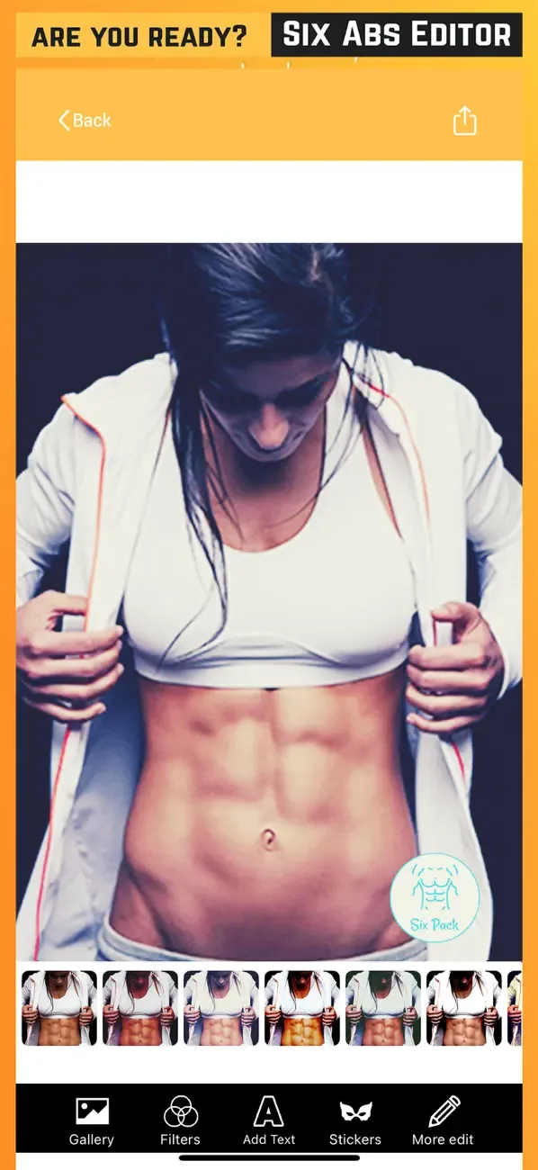 SixPack Studio Cam : BodyBoost screenshot 1