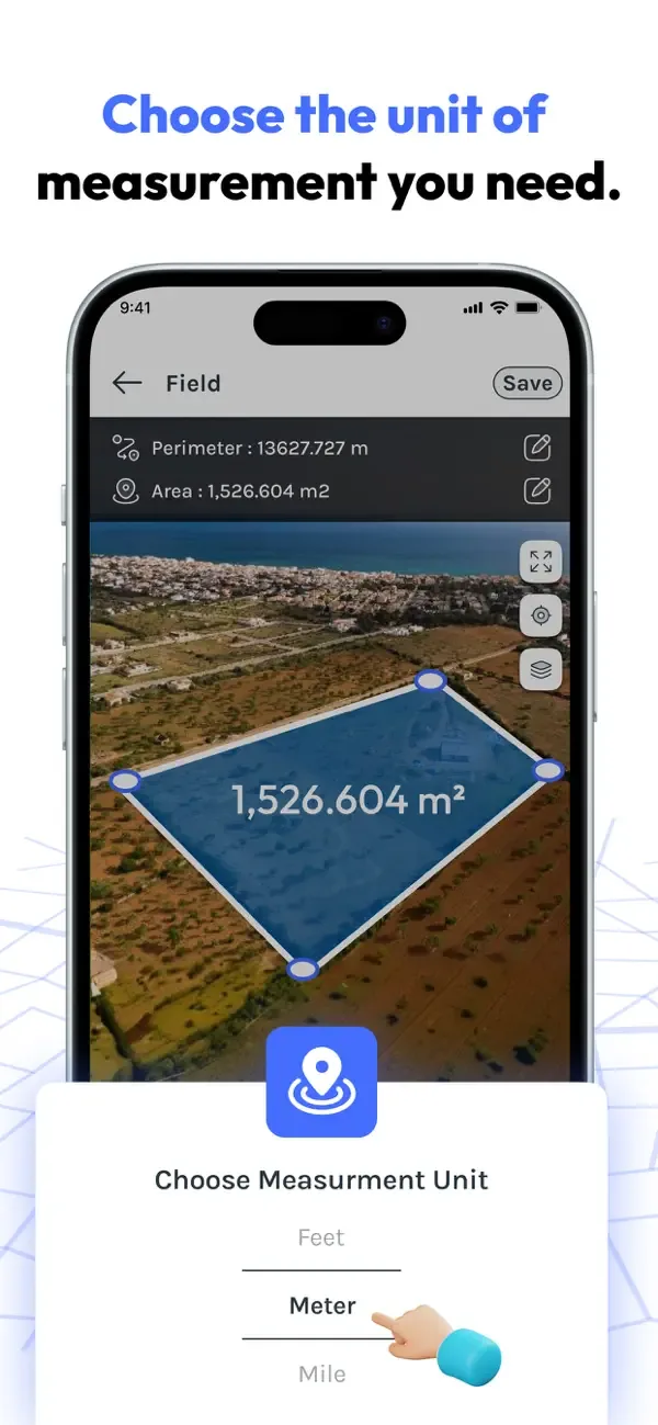 FieldCalc - GPS Area Measure screenshot 5
