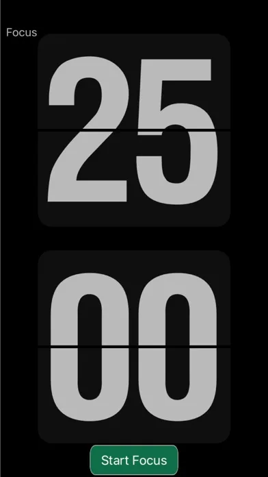 Focus timer - time keeper screenshot 1