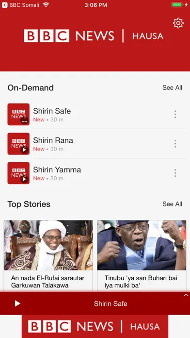 BBC News Hausa screenshot 1