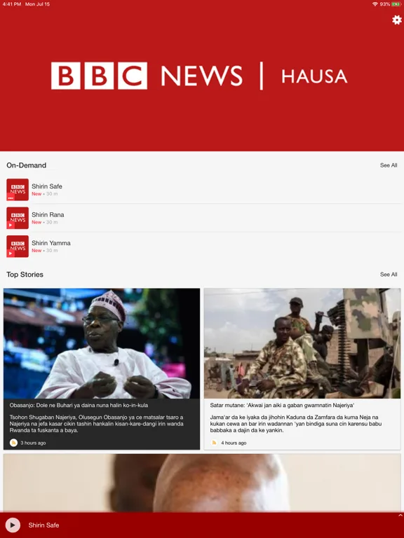 BBC News Hausa screenshot 5