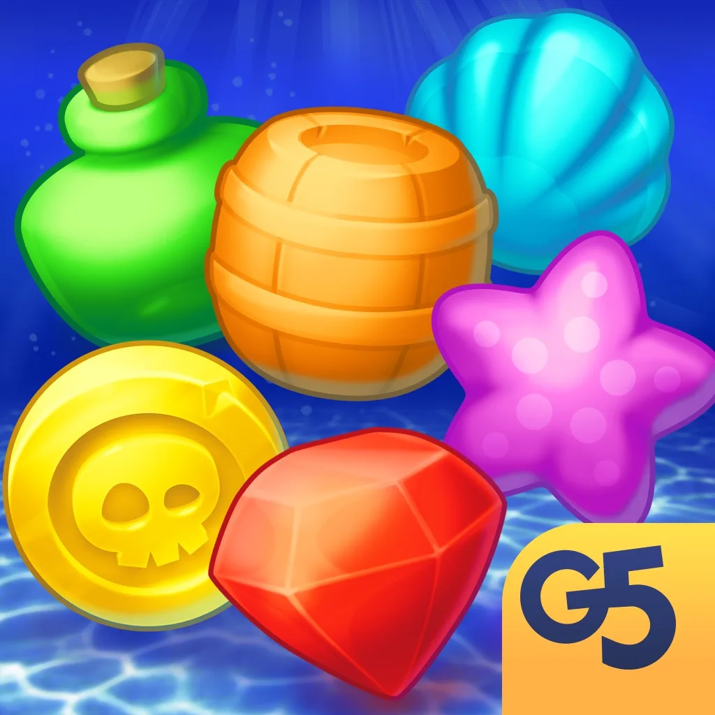 Pirates & Pearls: Match 3 Game