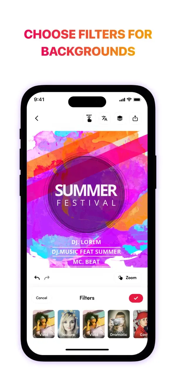 Poster Maker - AI Flyer Design screenshot 2