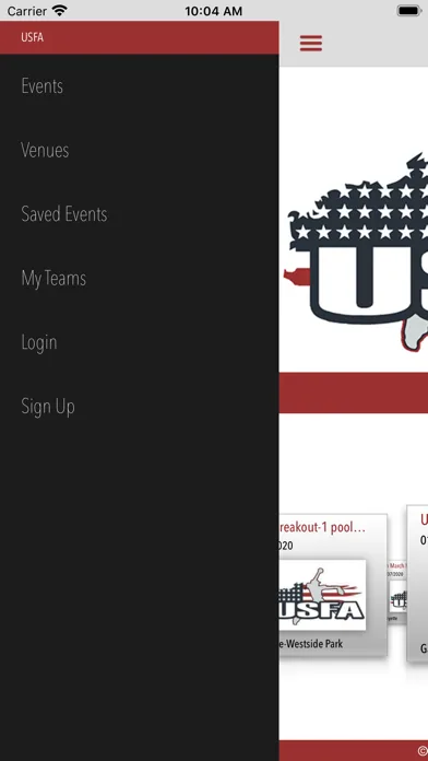 USFA screenshot 2