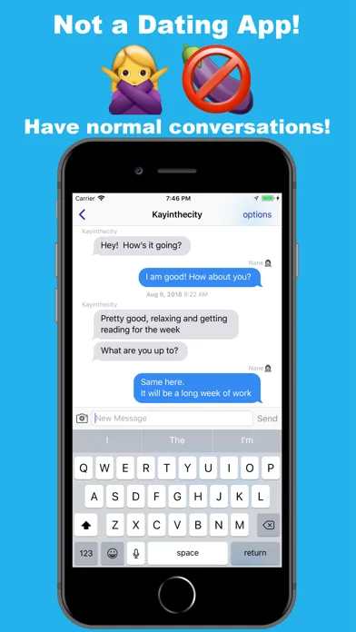 Bored Chat-chat with strangers screenshot 2
