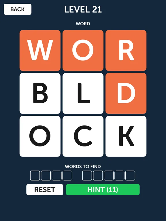 Word Block - Word Search Brain Puzzle Games screenshot 3