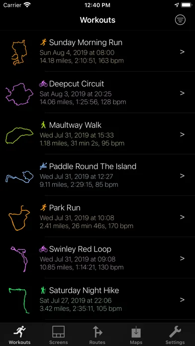 WorkOutDoors screenshot 3