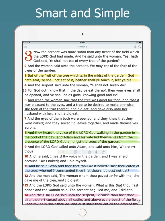 New King James Version Bible screenshot 5