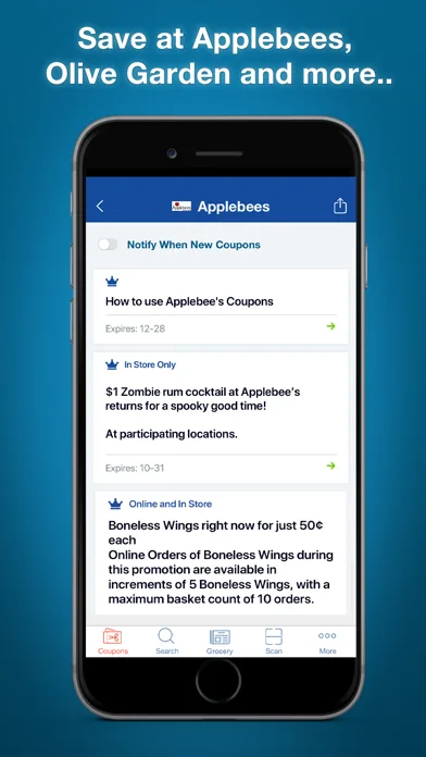 Restaurant Coupons, Fast Food screenshot 2
