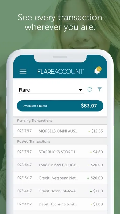 Flare Account screenshot 1