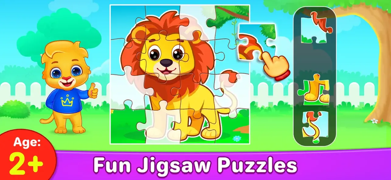 Puzzle Games For Kids 3+ Years screenshot 1