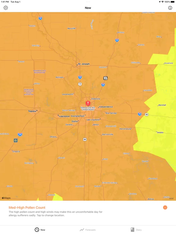 My Pollen Forecast Pro screenshot 4