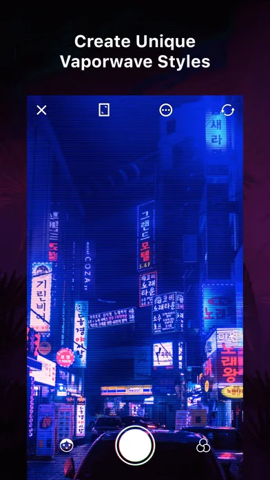 VaporCam－Retro Filter Camera screenshot 1