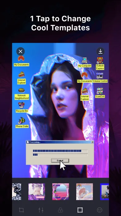 VaporCam－Retro Filter Camera screenshot 4